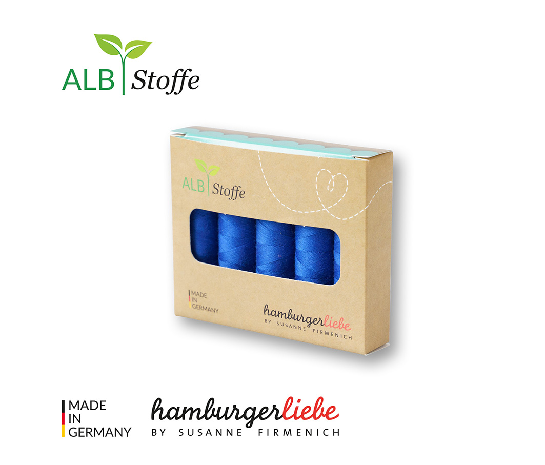 Nähgarn-Set Stitch Me bluette 5er Set von Hamburger Liebe & Albstoffe