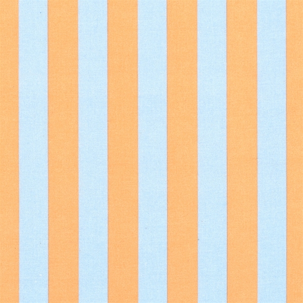 Wachstuch - Oilcloth Bands Blue Orange | Au Maison