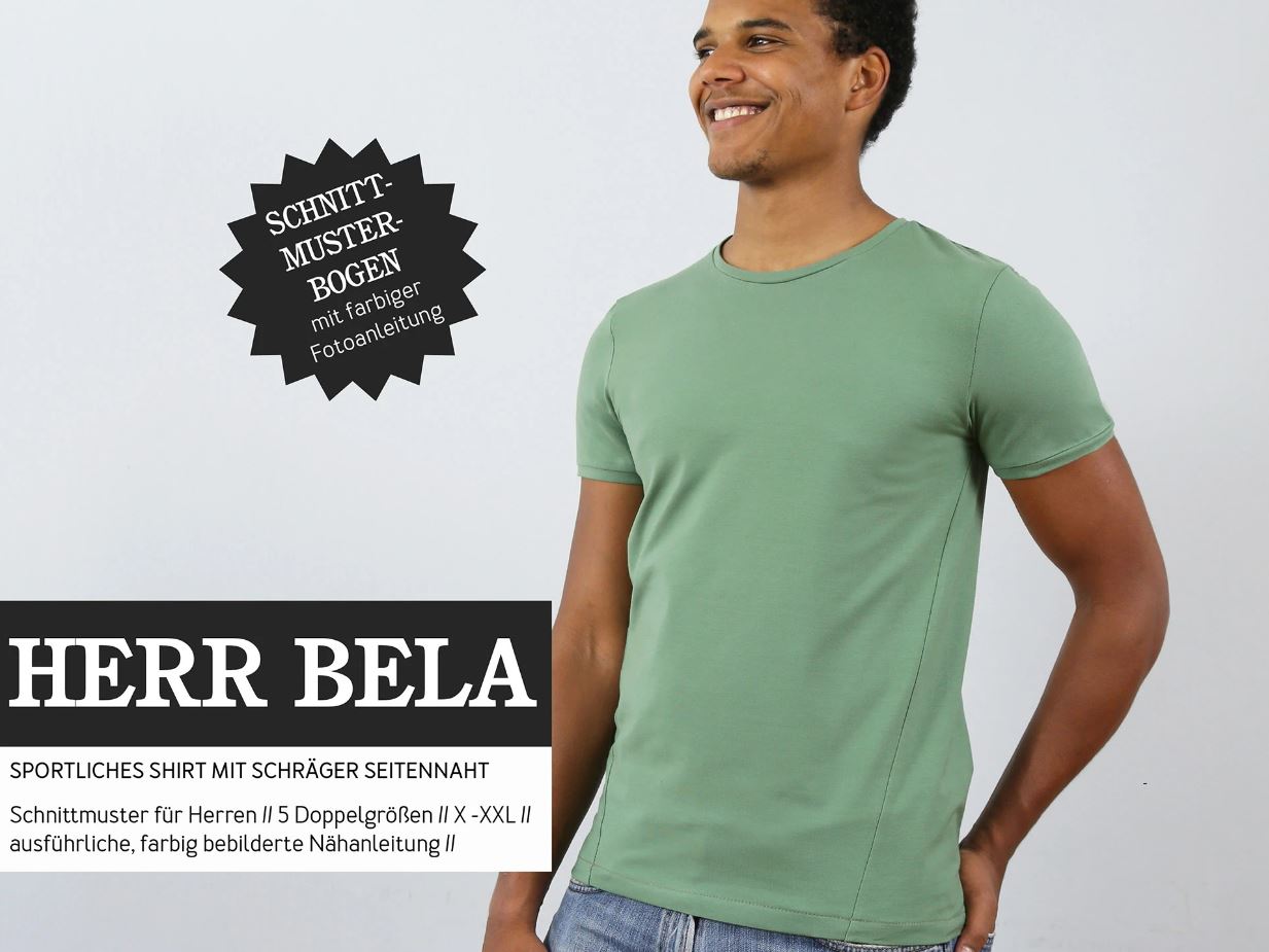 STUDIO SCHNITTREIF Herr Bela Shirt Papierschnittmuster