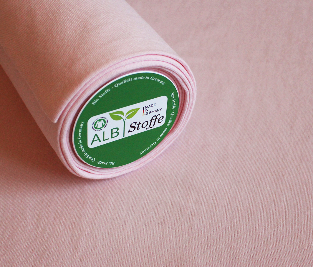 Bio-Bündchen von Albstoffe in rosa