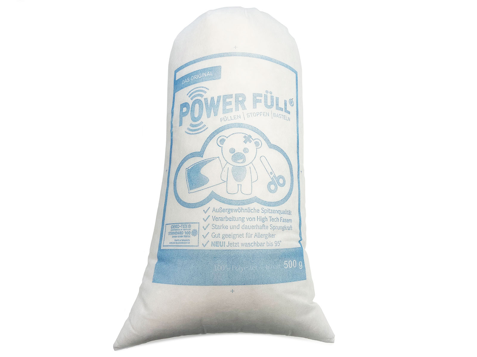 Waschbare Füllwatte aus 100% Polyester