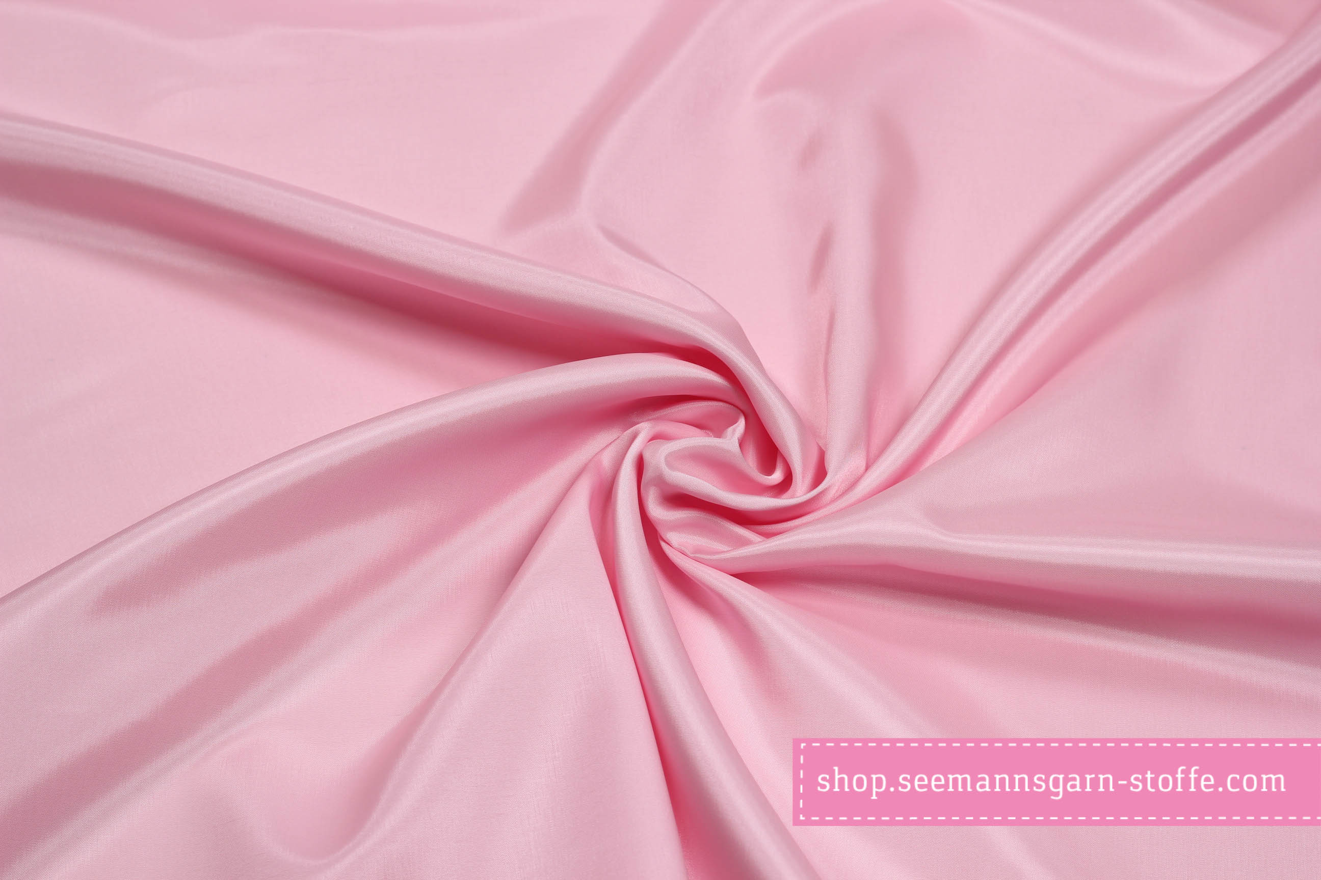 Futterstoff Finesse - Uni Rosa