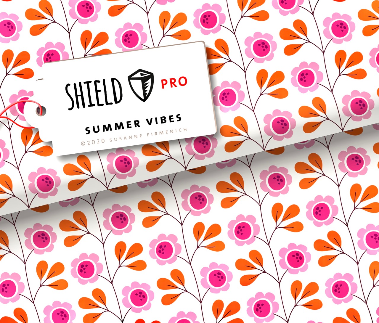 Jersey Shield Pro - Summer Vibes Weiß | Hamburger Liebe & Albstoffe