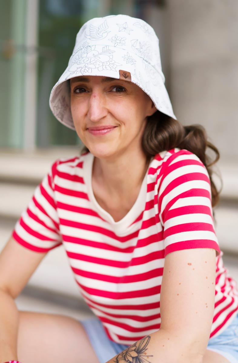 Sailor Simple Ahoy Sommersweat Hamburger Liebe & Albstoffe