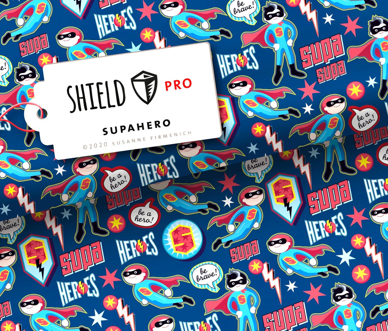 Jersey Shield Pro KIDS - Supahero | Hamburger Liebe & Albstoffe 