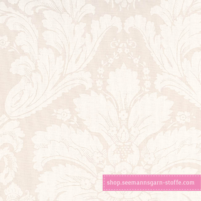 Wachstuch - Oilcloth Victorian Baroque Creme | Au Maison