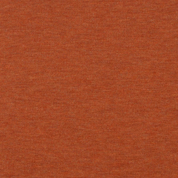 Melierter French Terry in terracotta | SWAFING