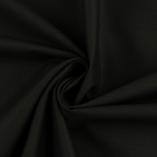 Webware Baumwolle - Heide in schwarz - Swafing