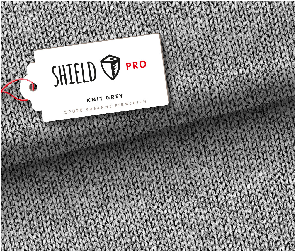 Jersey Shield Pro - Knit Grey | Hamburger Liebe & Albstoffe 