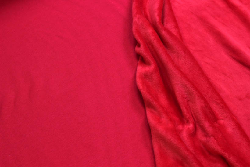 Alpenfleece - Alfons in rot von Swafing  