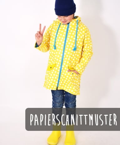 LENI PEPUNKT Friesen.Liebe4Kids Regenjacke Papierschnittmuster