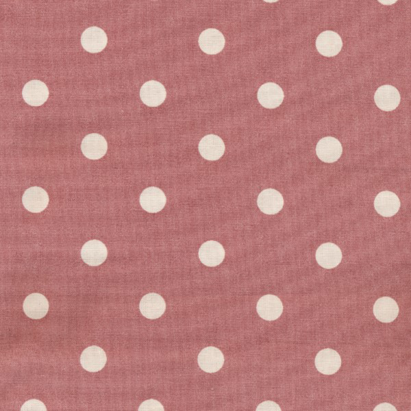 Wachstuch - Oilcloth Dots Big-Canyon Rose | Au Maison  