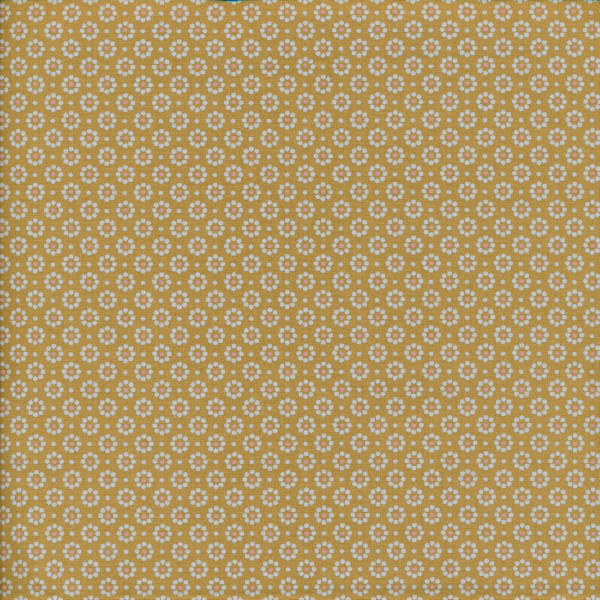 Wachstuch - Oilcloth Belle Fleur Mustard | Au Maison 