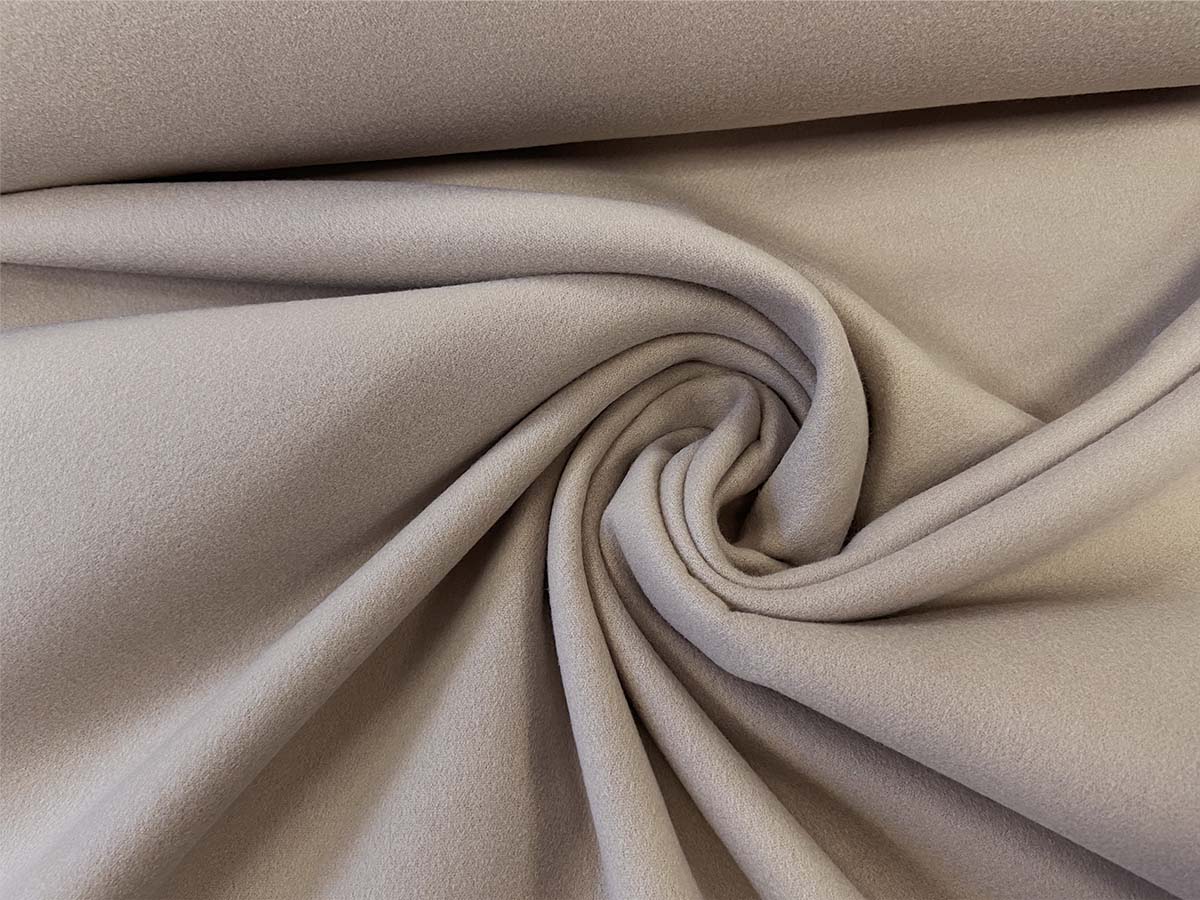 Mantelstoff - Softcoat in beige
