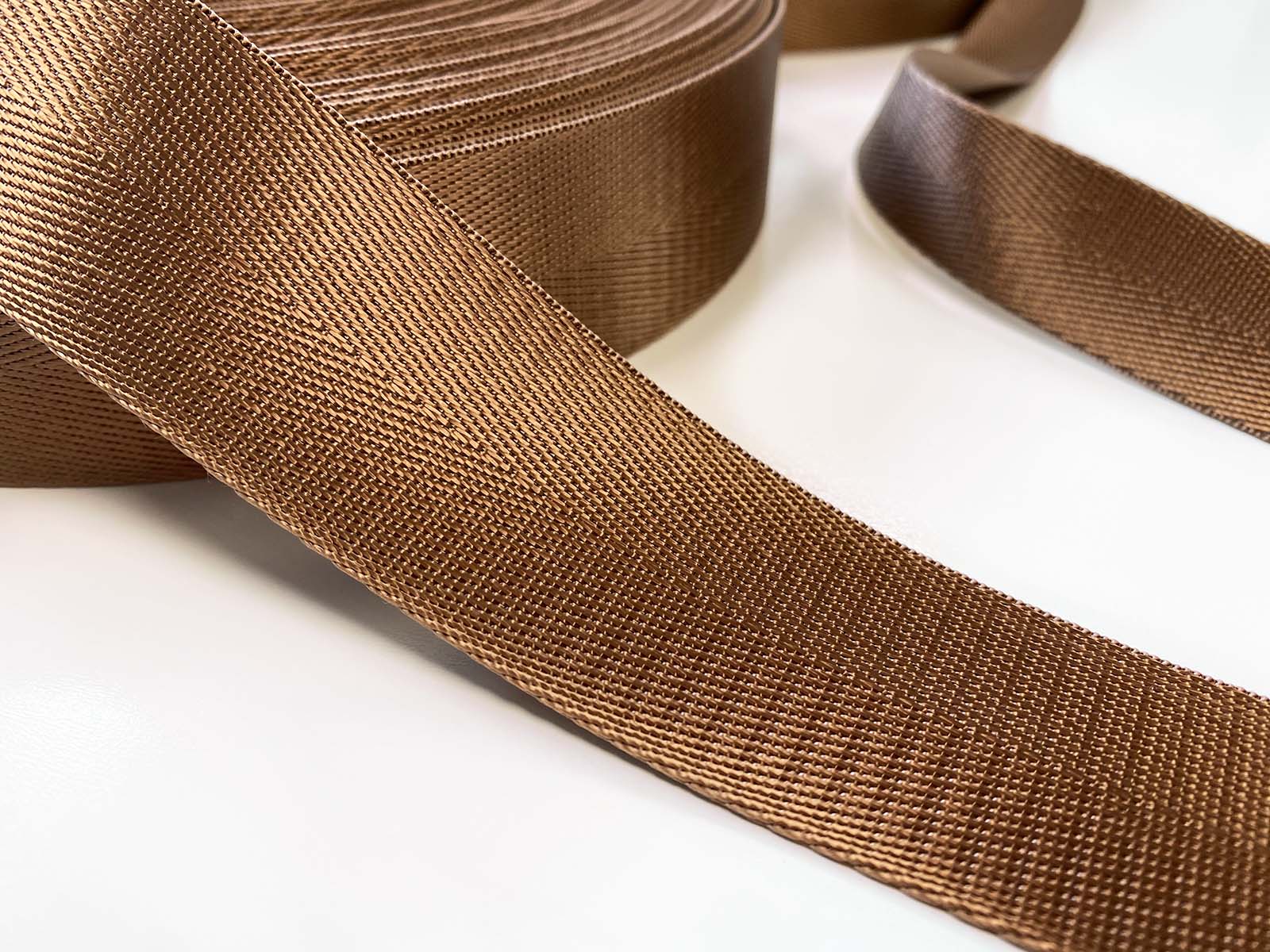 Nylon Gurtband braun