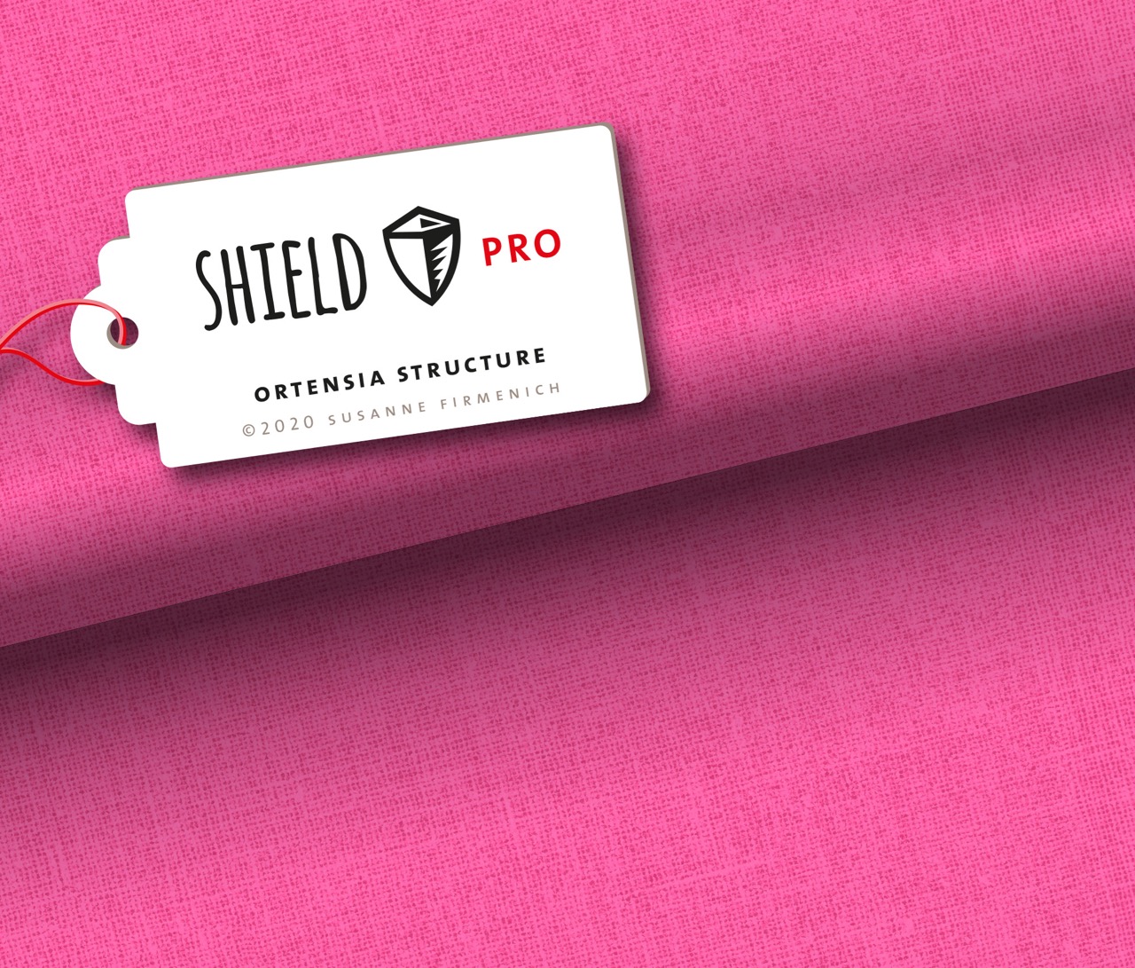Jersey Shield Pro - Uni Structure in ortensia - Hamburger Liebe & Albstoffe