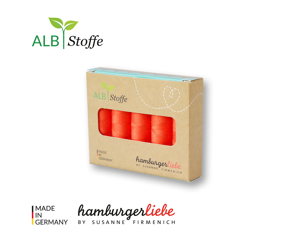 Nähgarn-Set Stitch Me luce rossa 5er Set von Hamburger Liebe & Albstoffe