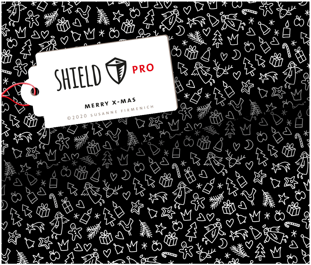 Jersey Shield Pro - Merry X-Mas | Hamburger Liebe & Albstoffe 