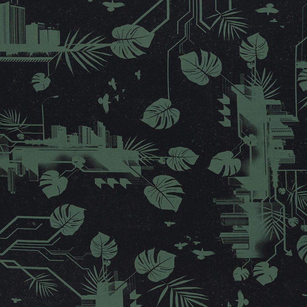 Jersey Urban Jungle by Thorsten Berger - Swafing - schwarz khaki