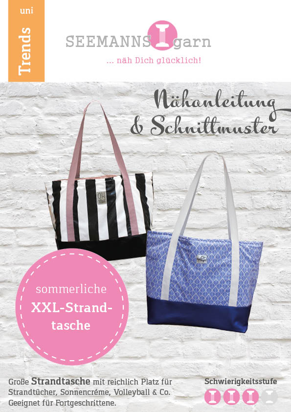Strandtasche Nähanleitung SEEMANNSgarn