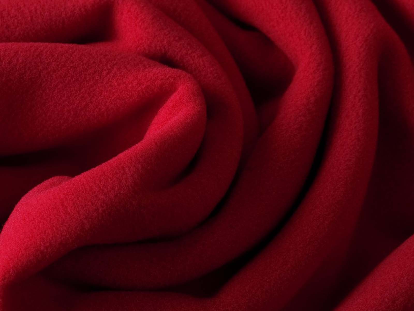 Fleece  - Sarnen *Pil-Hot* in burgundy von Swafing