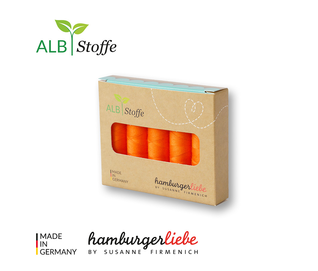 Nähgarn-Set Stitch Me papaia 5er Set von Hamburger Liebe & Albstoffe