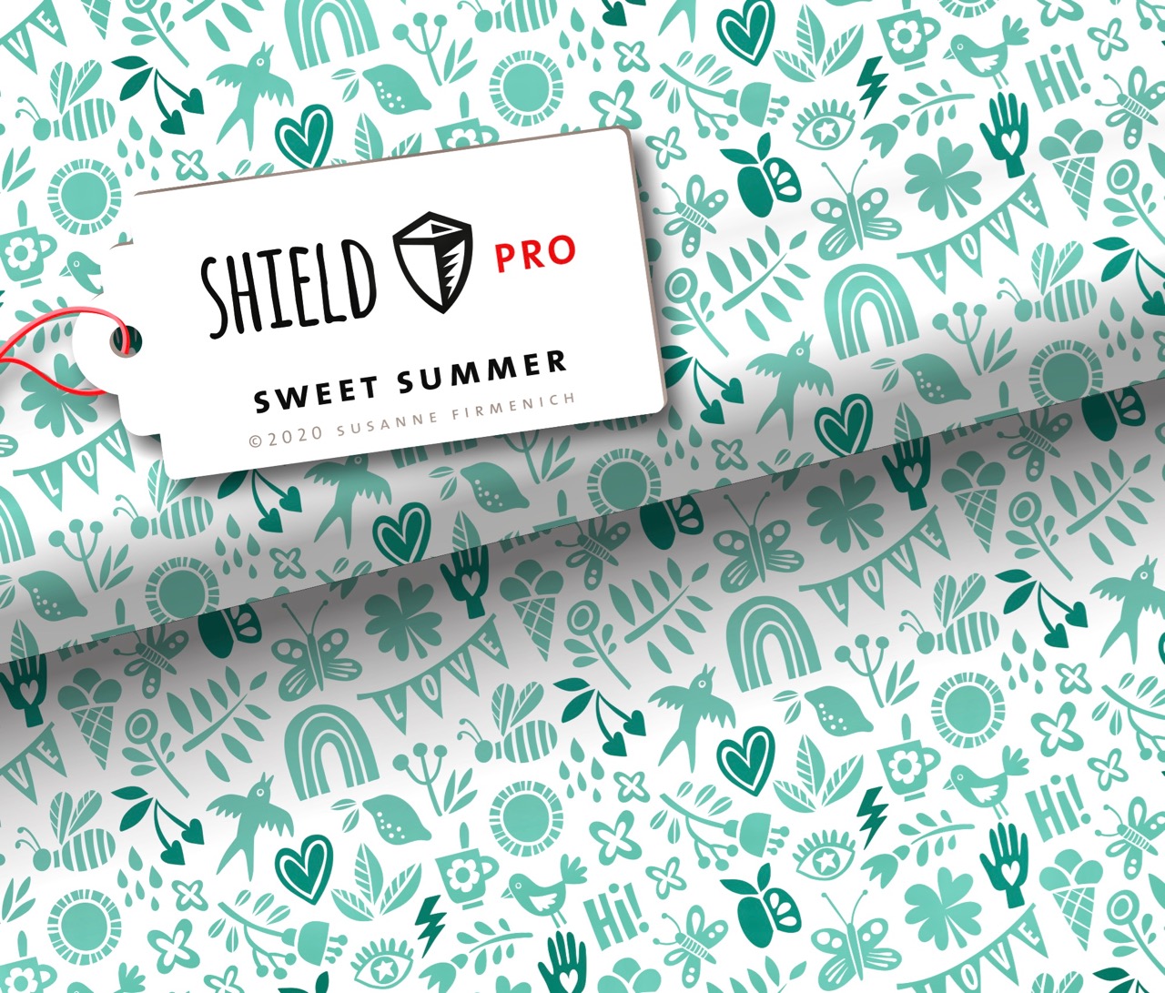 Jersey Shield Pro - Sweet Summer Mint | Hamburger Liebe & Albstoffe 