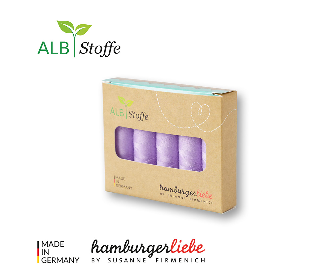 Nähgarn-Set Stitch Me glicine 5er Set von Hamburger Liebe & Albstoffe