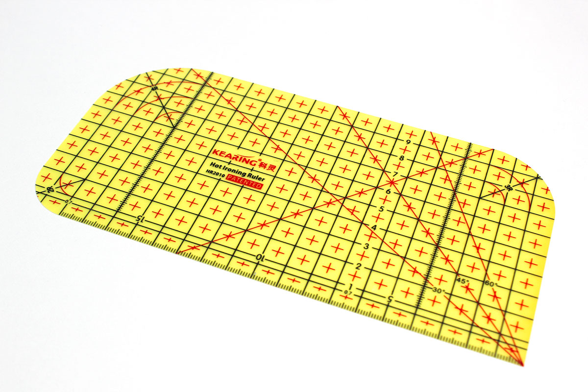 Bügel-Lineal 20x10 cm