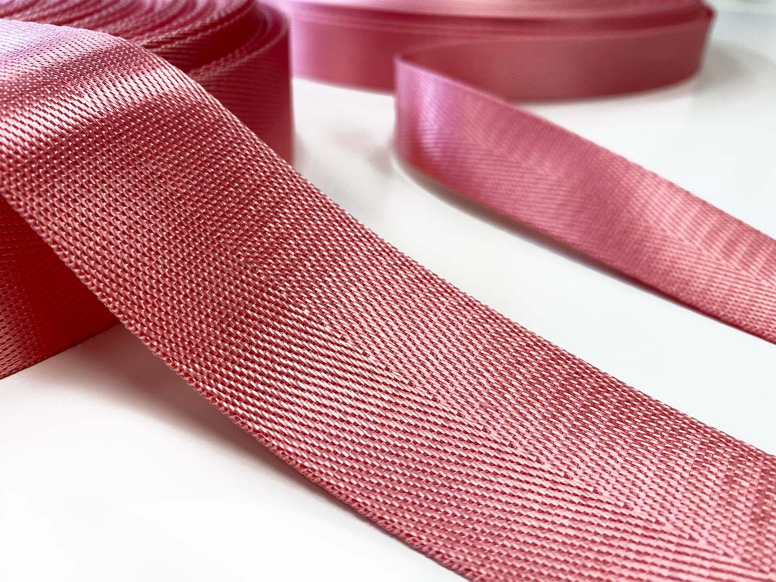 Nylon Gurtband rosa