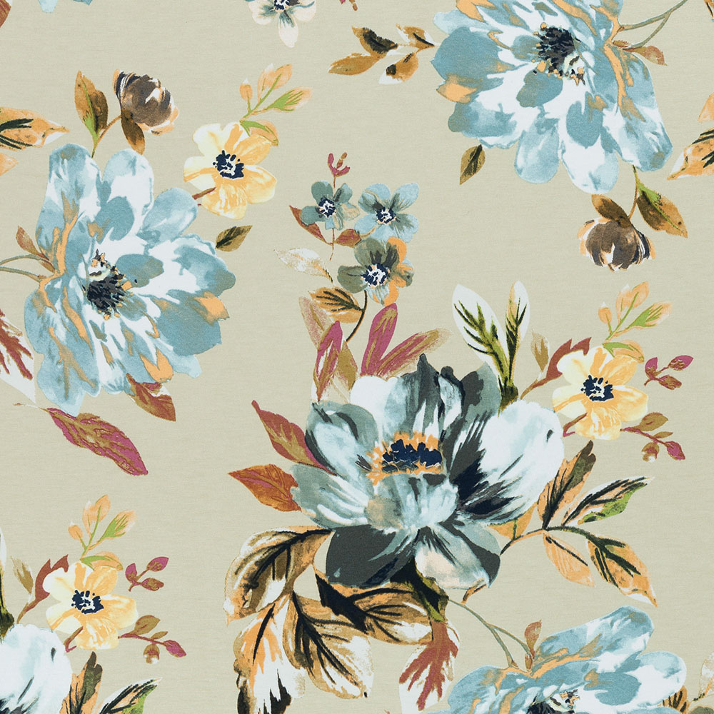 Viskose Jersey Selina mit Blumen von Swafing