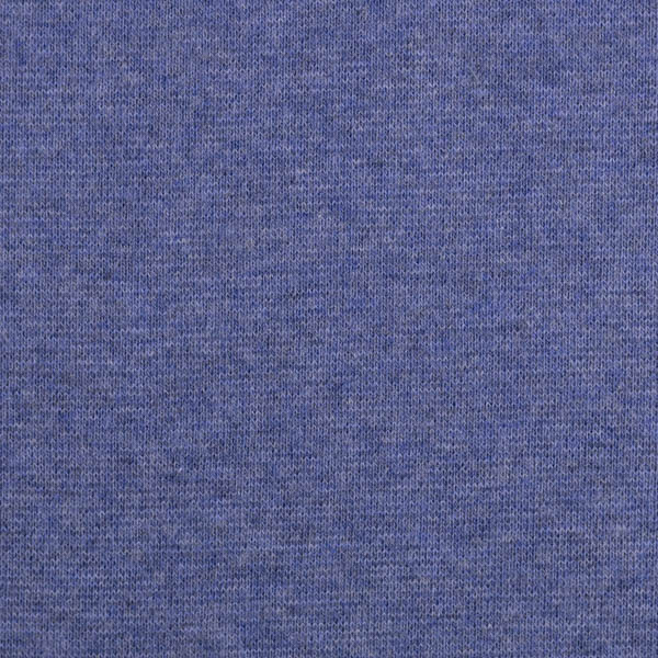 Schlauchware melierte Bio-Bündchen in blau | SWAFING