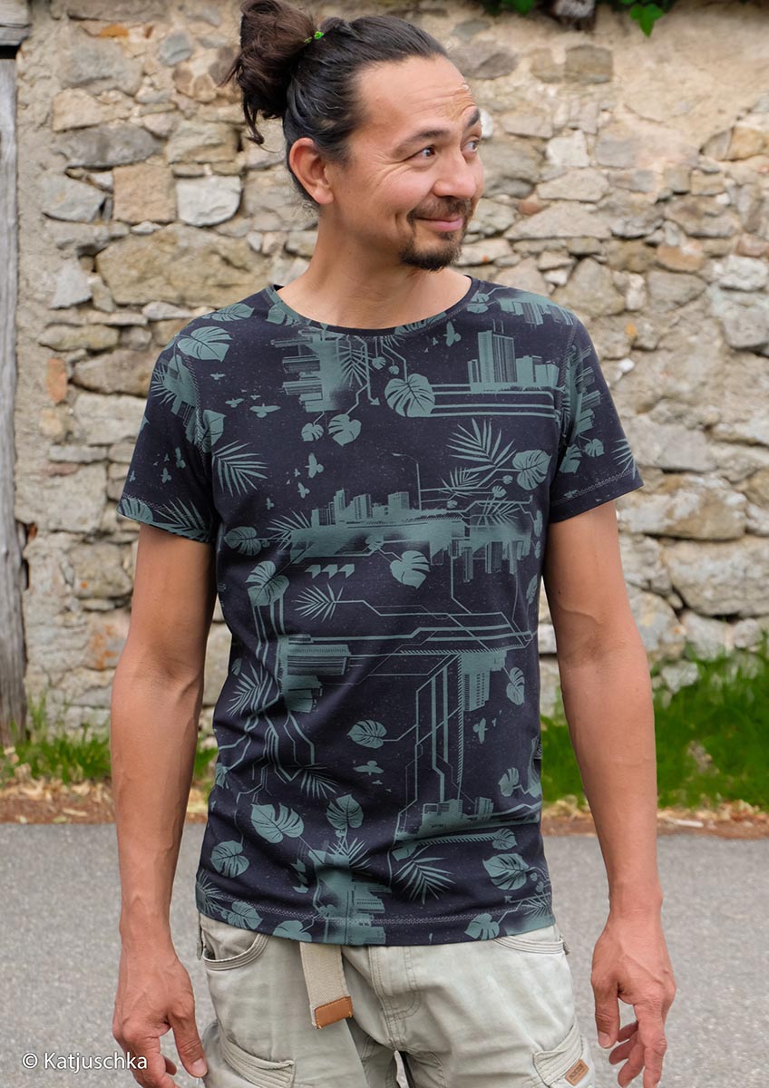 Jersey Urban Jungle by Thorsten Berger - Swafing - schwarz khaki