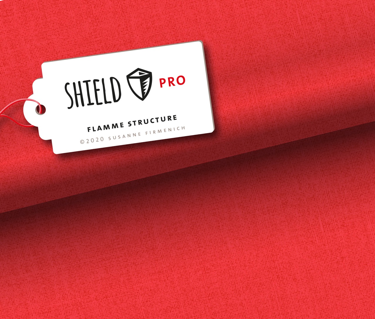Jersey Shield Pro - Uni Structure in flamme | Hamburger Liebe & Albstoffe 