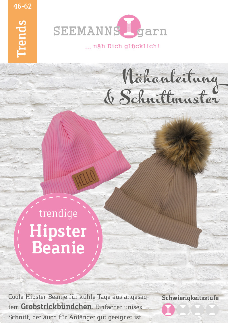 eBook Hipster Beanie Mütze - SEEMANNSgarn