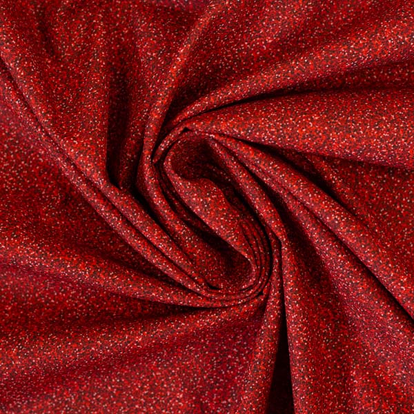 Glitter Webware Baumwolle in rot - Swafing